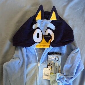 Bluey Kids Hooded Union Suit